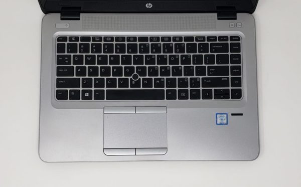 HP 840 G4 i7 7th GEN 8 GB RAM 360 GB SSD keyboard view